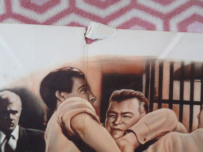 THE STEEL CAGE US HALF SHEET (22"x 28") POSTER PAUL KELLY M O'SULLIVAN 1954 Movie posters