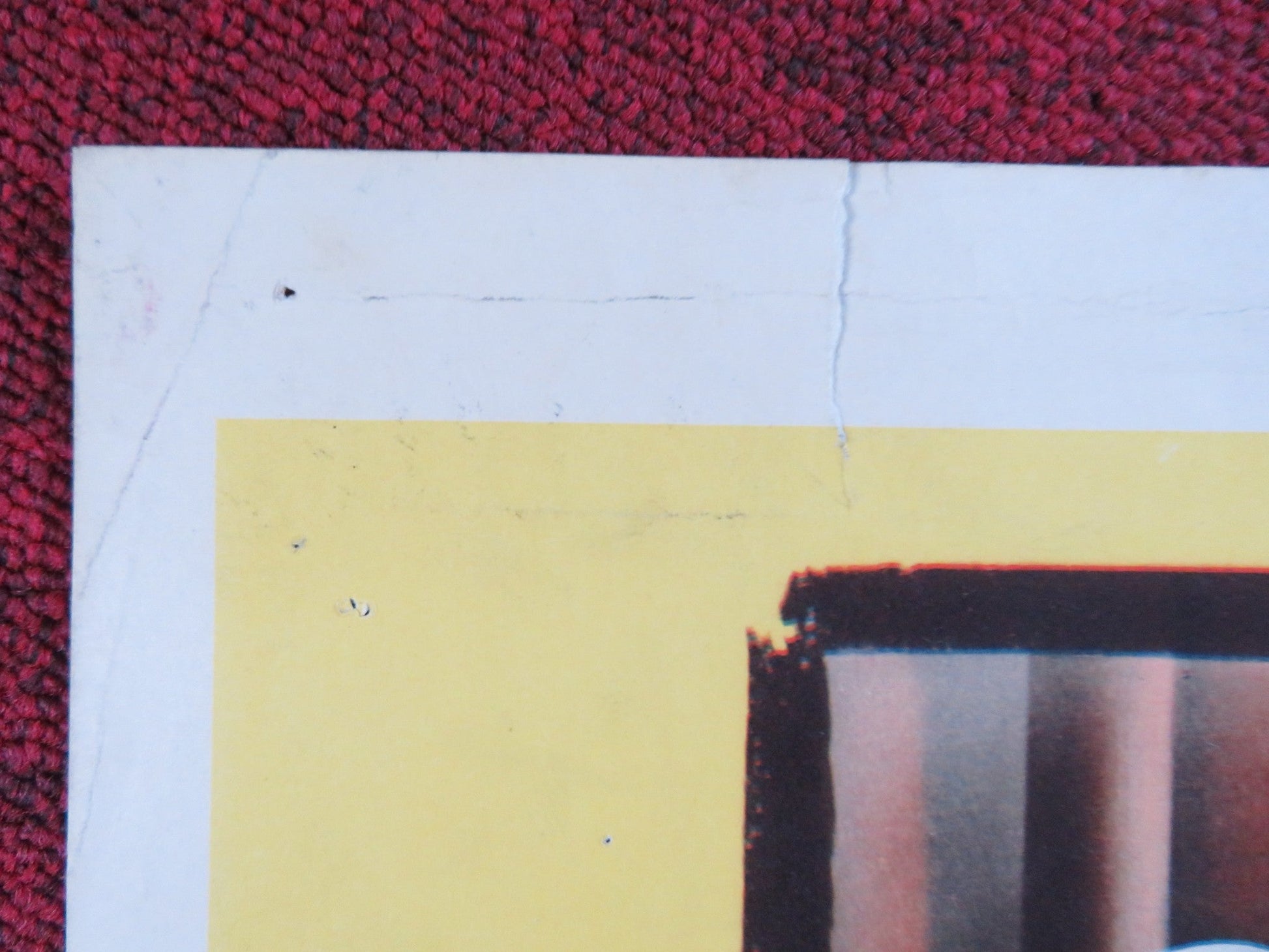 THE STEEL CAGE US INSERT (14"x 36") POSTER PAUL KELLY MAUREEN O'SULLIVAN 1954 Rendezvous Cinema Movie posters