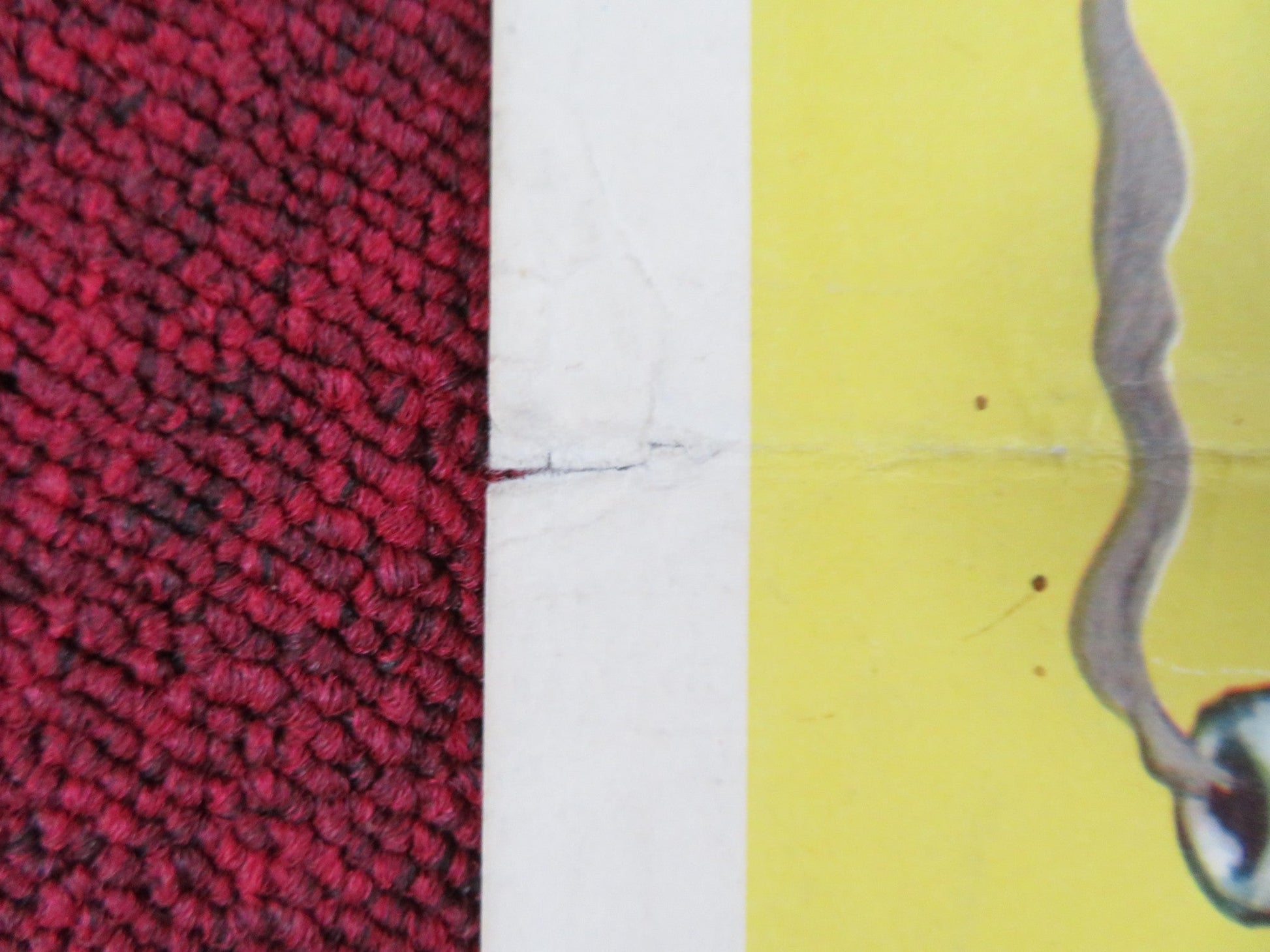 THE STEEL CAGE US INSERT (14"x 36") POSTER PAUL KELLY MAUREEN O'SULLIVAN 1954 Rendezvous Cinema Movie posters