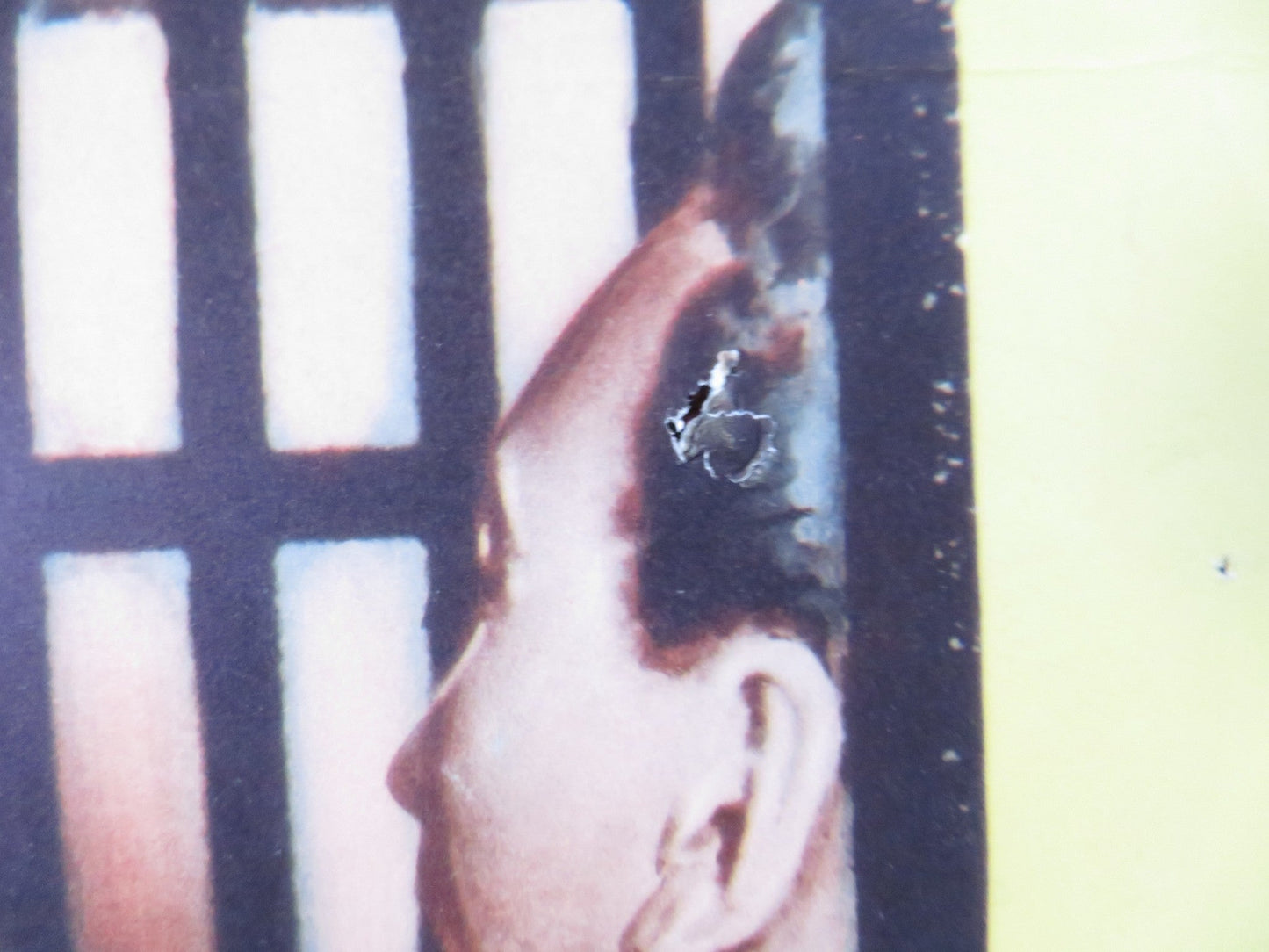 THE STEEL CAGE US INSERT (14"x 36") POSTER PAUL KELLY MAUREEN O'SULLIVAN 1954 Rendezvous Cinema Movie posters