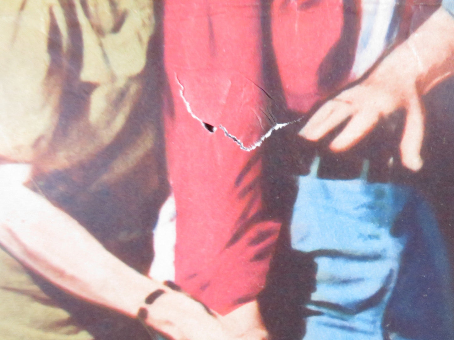 THE STEEL LADY US INSERT (14"x 36") POSTER ROD CAMERON TAB HUNTER 1953 Rendezvous Cinema Movie posters