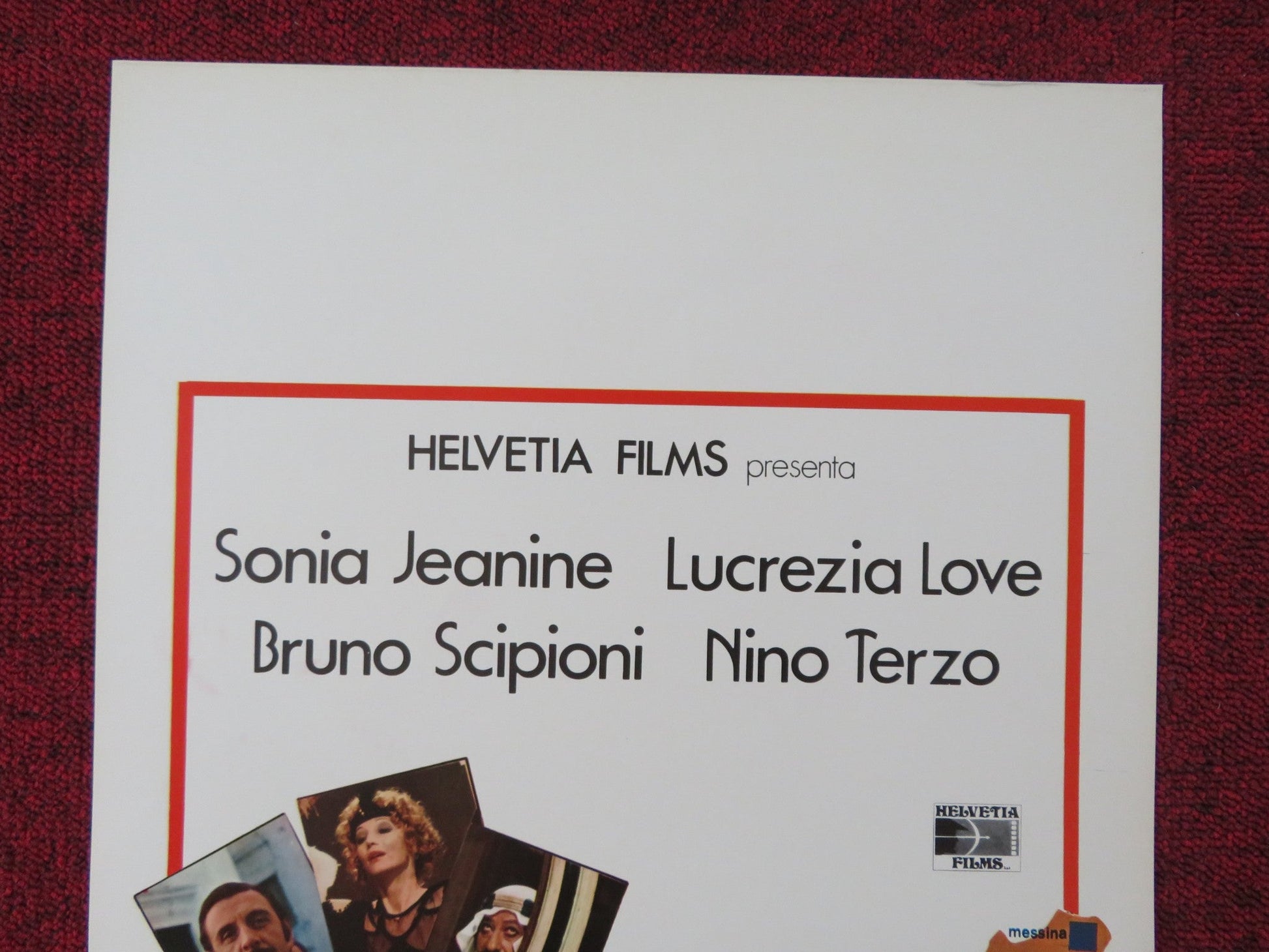 THE STEPDAUGHTER ITALIAN LOCANDINA POSTER SONJA JEANNINE LUCRETIA LOVE 1976 Rendezvous Cinema Movie posters