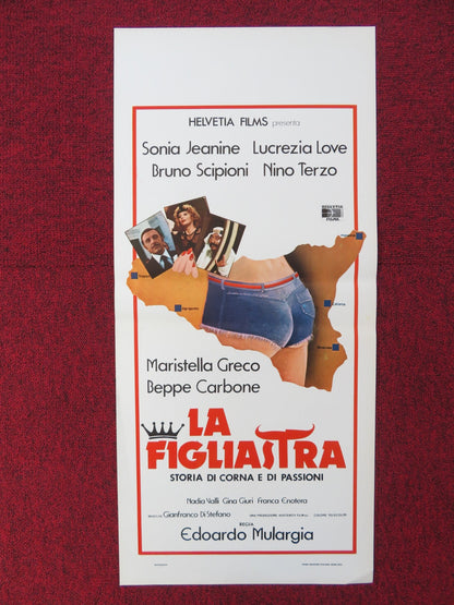 THE STEPDAUGHTER ITALIAN LOCANDINA POSTER SONJA JEANNINE LUCRETIA LOVE 1976 Rendezvous Cinema Movie posters