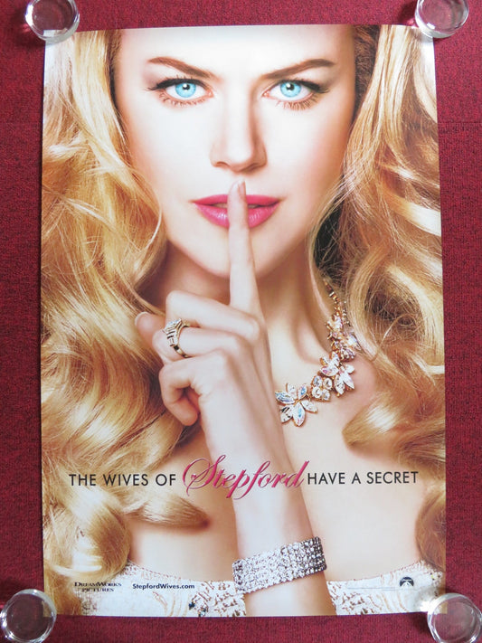 THE STEPFORD WIVES US ONE SHEET ROLLED POSTER NICOLE KIDMAN M. BRODERIC 2004 Rendezvous Cinema Movie posters