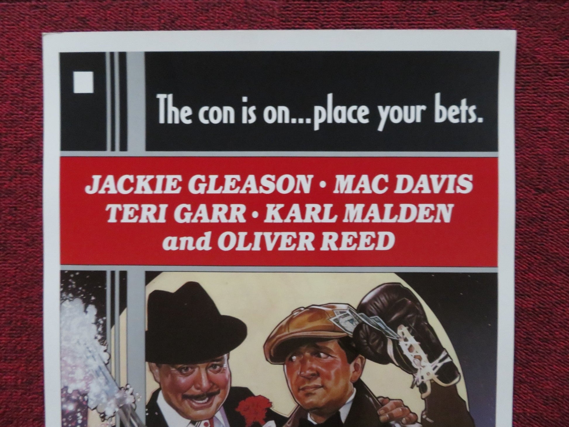 THE STING II US INSERT (14"x 36") POSTER OLIVER REED MAC DAVIS 1983 Rendezvous Cinema Movie posters