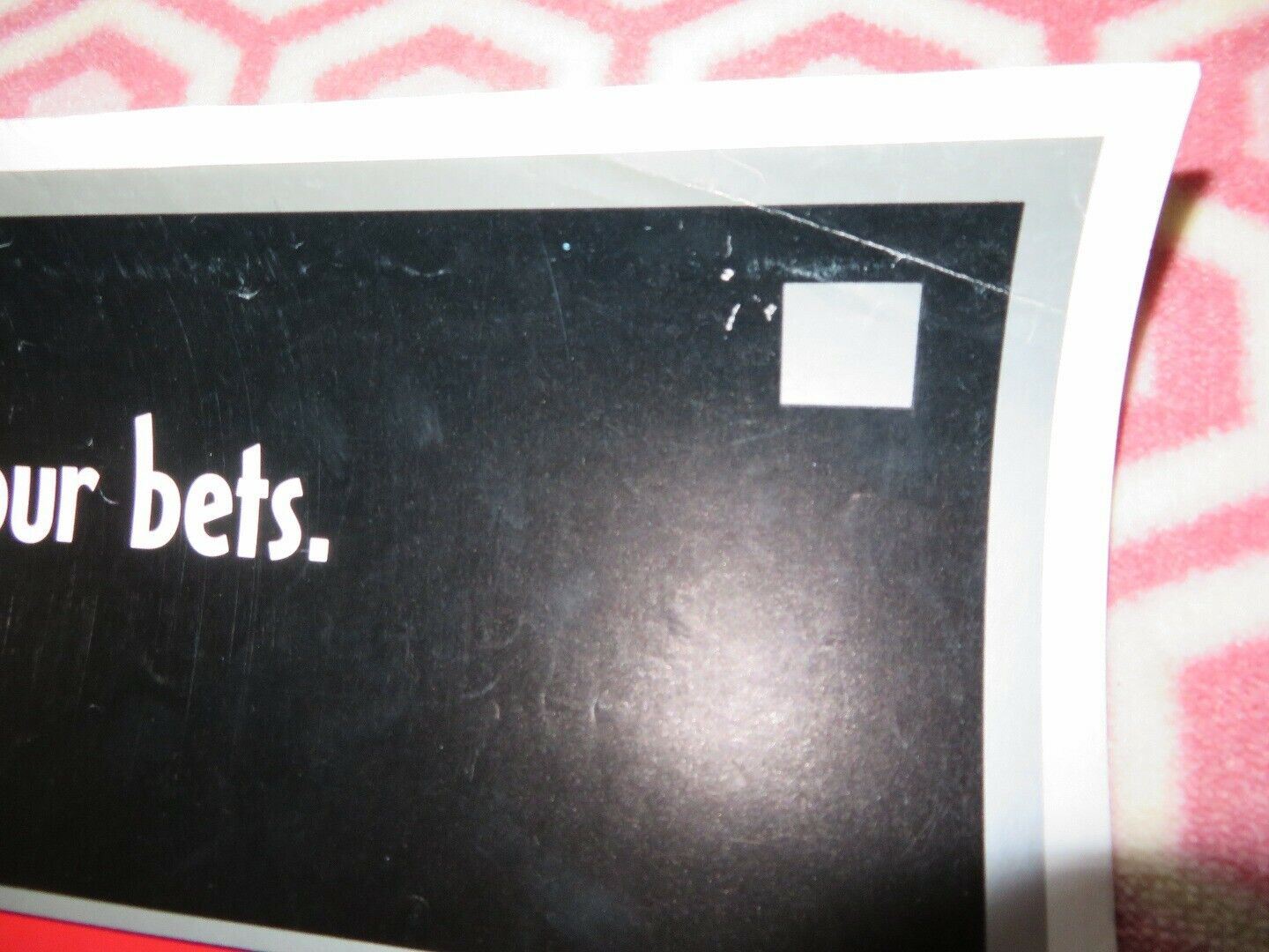 THE STING II US ROLLED POSTER JACKIE GLEASON MAC DAVIS 1983 Movie posters