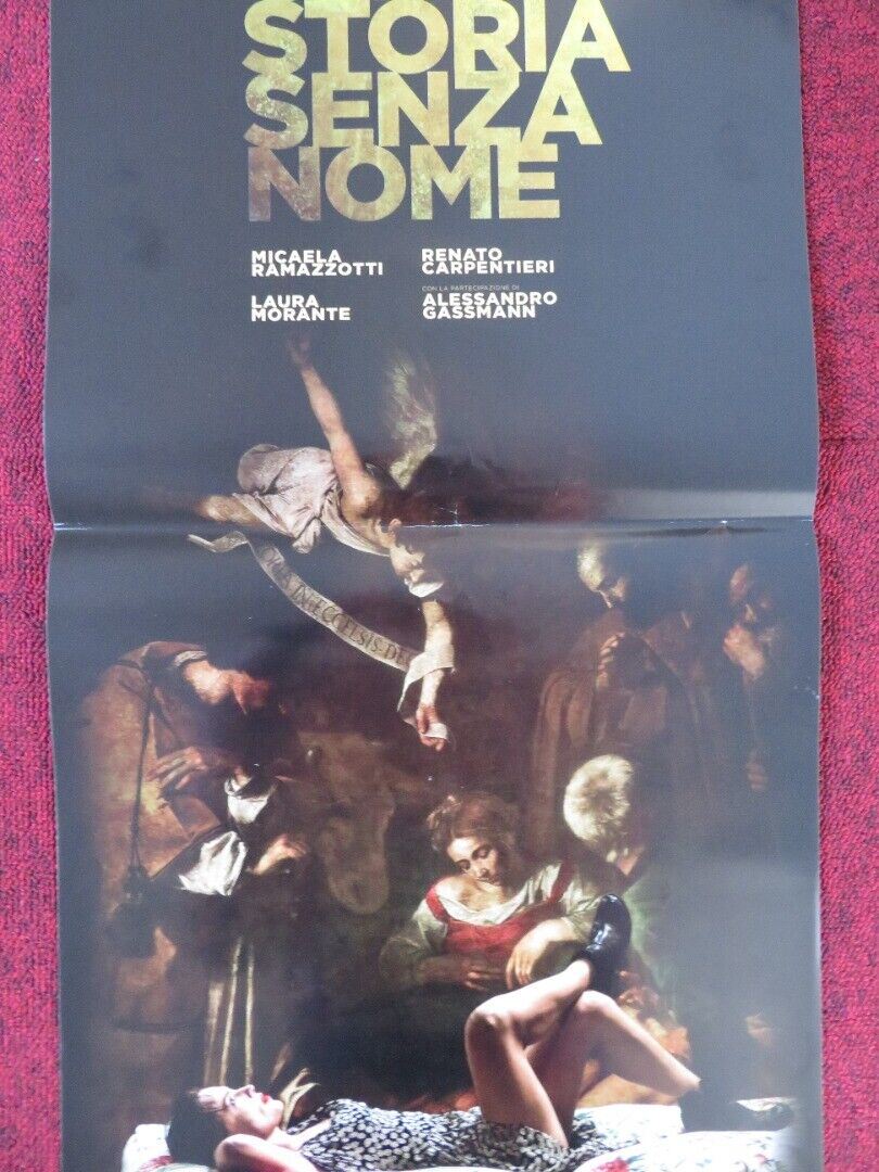 THE STOLEN CARAVAGGIO ITALIAN LOCANDINA (26.5"x12.5") POSTER A GASSMAN 2018 Movie posters
