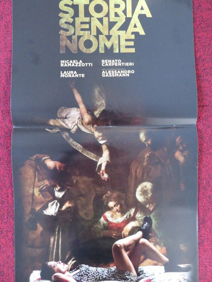 THE STOLEN CARAVAGGIO ITALIAN LOCANDINA (26.5"x12.5") POSTER A GASSMAN 2018 Movie posters