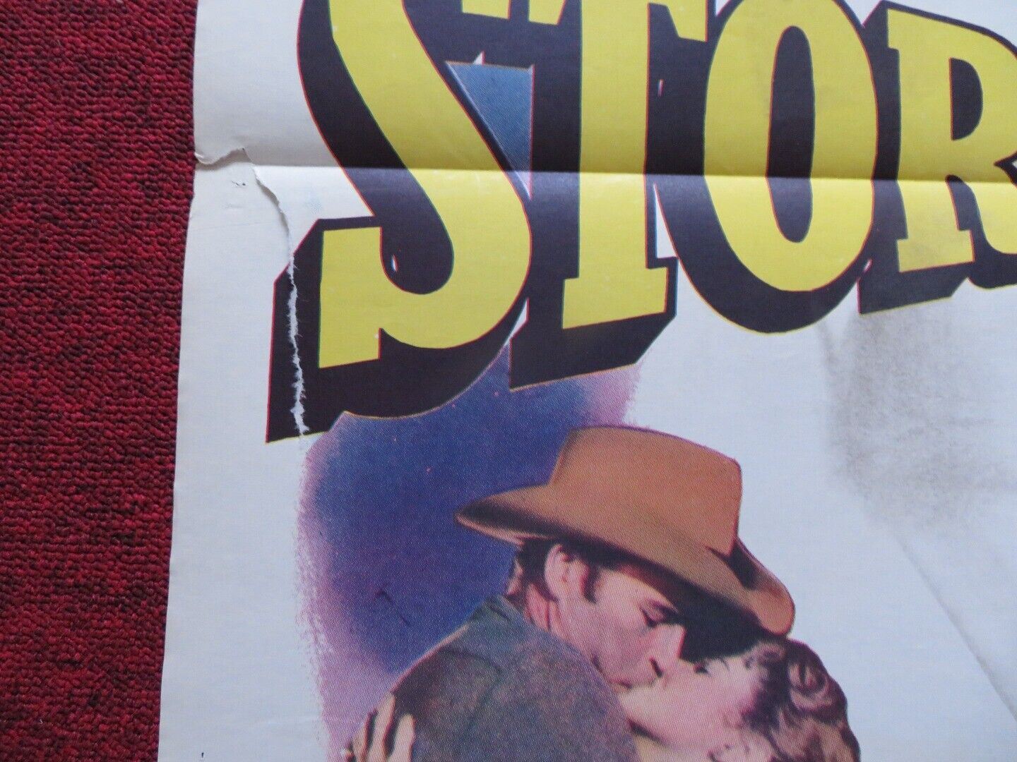 THE STORM RIDER US ONE SHEET POSTER SCOTT BRADY MALA POWERS 1957 Movie posters