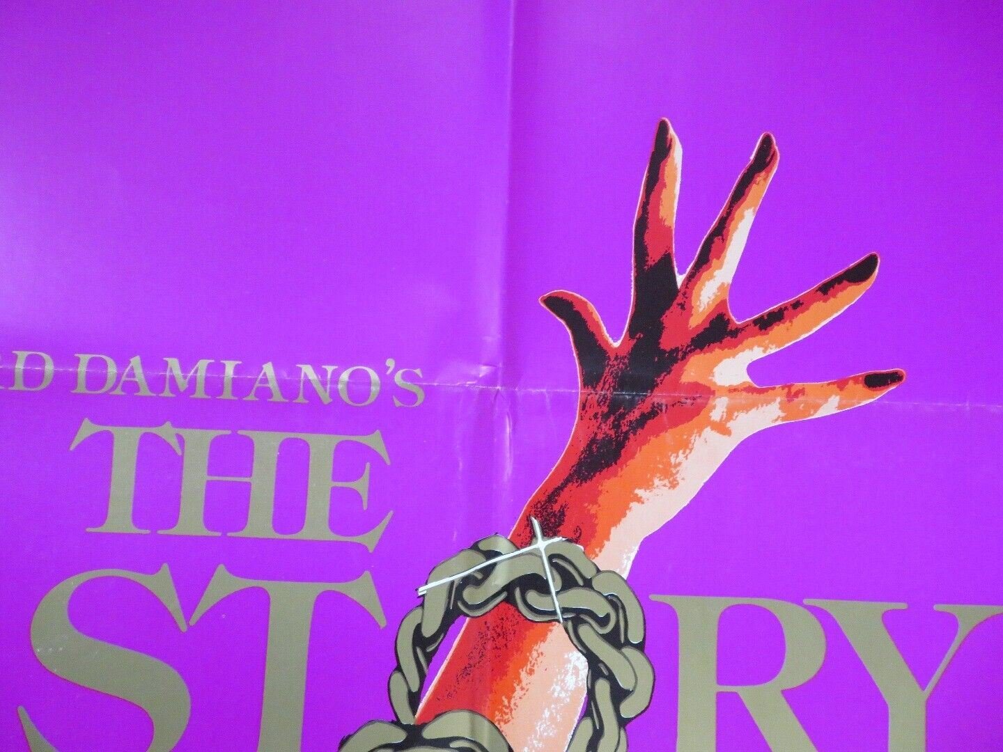 THE STORY OF JOANNA FOLDED US ONE SHEET POSTER GERARD DAMIANOS 1975 - Rendezvous Cinema