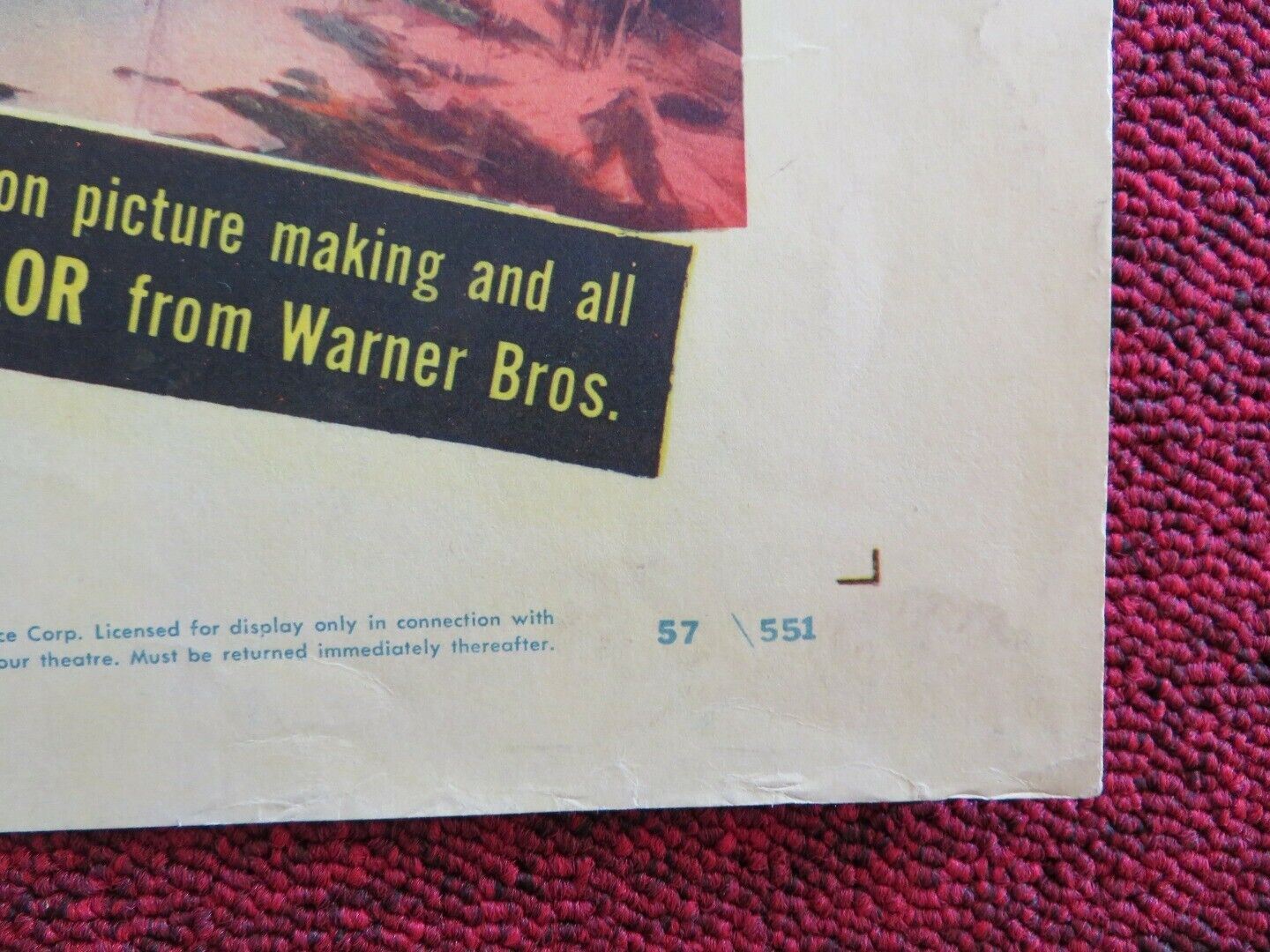 THE STORY OF MANKIND US HALF SHEET (22"x 28") POSTER RONALD COLMAN 1957 Movie posters