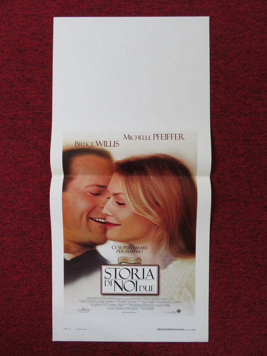 THE STORY OF US ITALIAN LOCANDINA POSTER BRUCE WILLIS MICHELLE PFEIFFER 2000 Rendezvous Cinema Movie posters