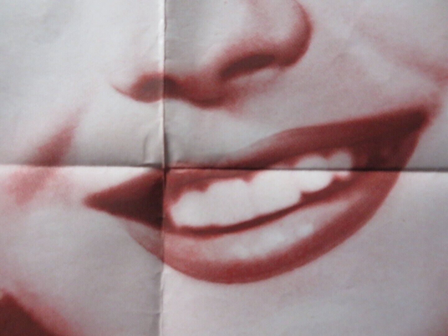 THE STORY OF VICKIE FOLDED US ONE SHEET POSTER ROMY SCHNEIDER ADRIAN HOVEN 1954 Movie posters