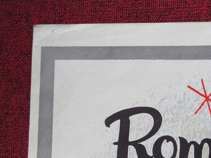 THE STORY OF VICKIE FOLDED US ONE SHEET POSTER ROMY SCHNEIDER ADRIAN HOVEN 1954 Movie posters