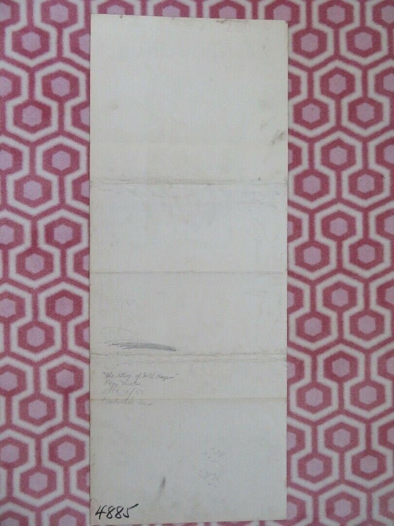 THE STORY OF WILL ROGERS US INSERT (14"x 36") POSTER WILL ROGERS JANE WYMAN '52 Movie posters