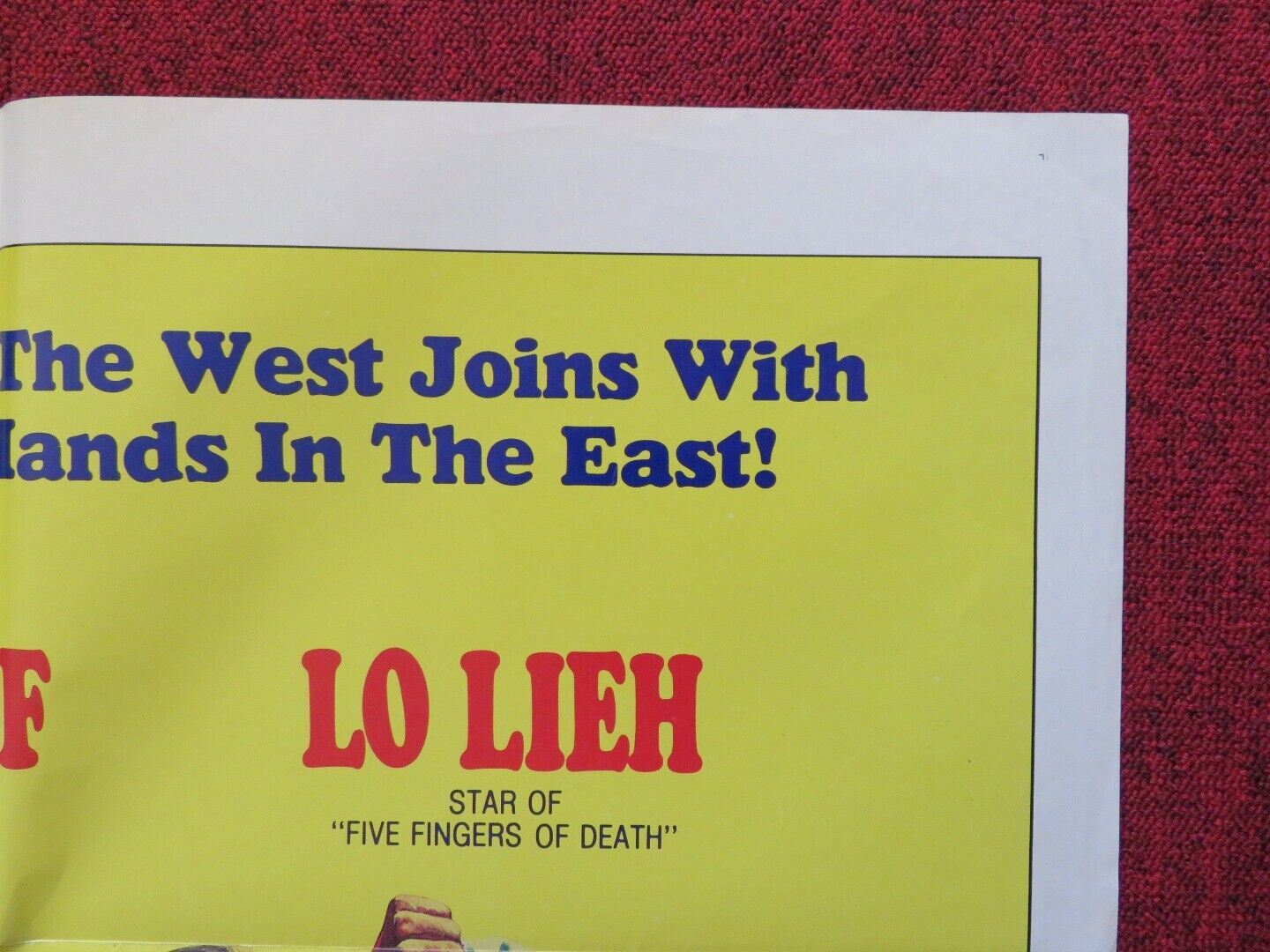 THE STRANGER AND THE GUNFIGHTER FOLDED US ONE SHEET POSTER 1976 Movie posters