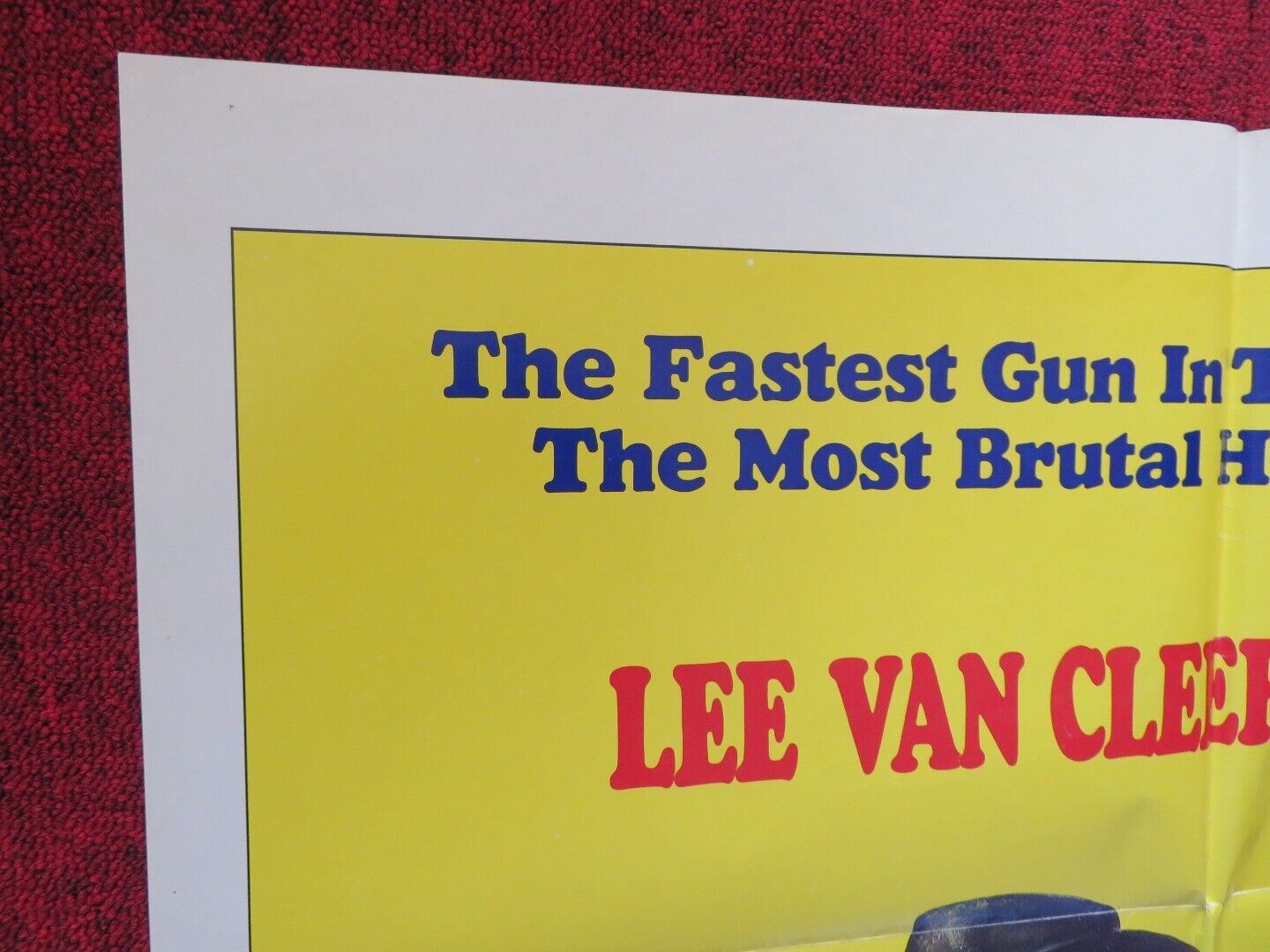 THE STRANGER AND THE GUNFIGHTER FOLDED US ONE SHEET POSTER 1976 Movie posters