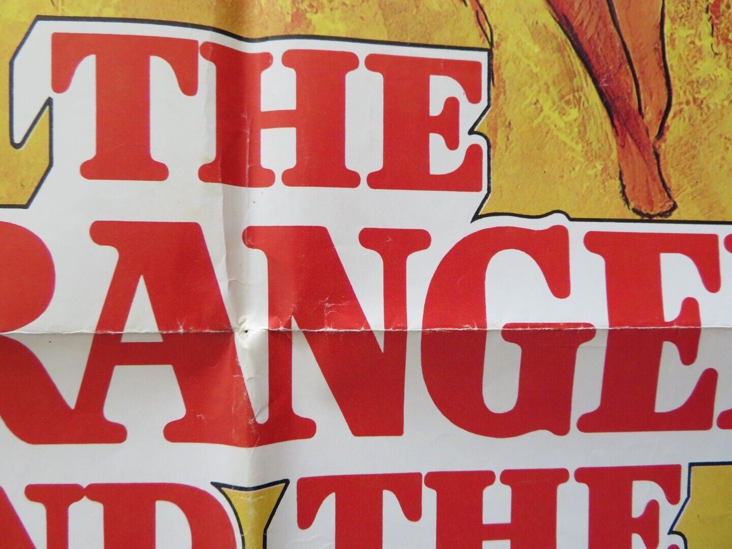 THE STRANGER AND THE GUNFIGHTER FOLDED US ONE SHEET POSTER 1976 Movie posters