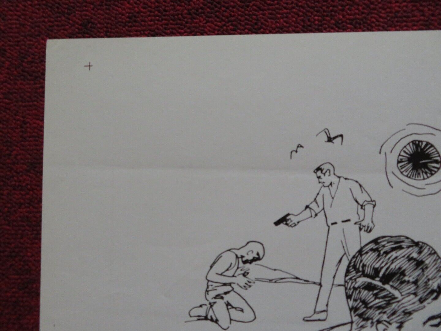 THE STRANGER FOLDED US ONE SHEET POSTER MARCELLO MASTROIANNI ANNA KARINA 1967 Movie posters