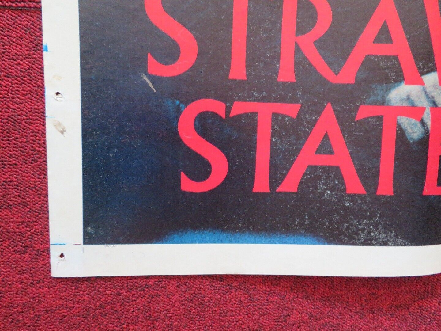 THE STRAWBERRY STATEMENT FOLDED US ONE SHEET POSTER BRUCE DAVISON 1970 Movie posters