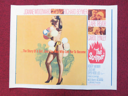 THE STRIPPER US HALF SHEET (22"x 28") POSTER JOANNE WOODWARD RICHARD BEYMER 1963 Rendezvous Cinema Movie posters