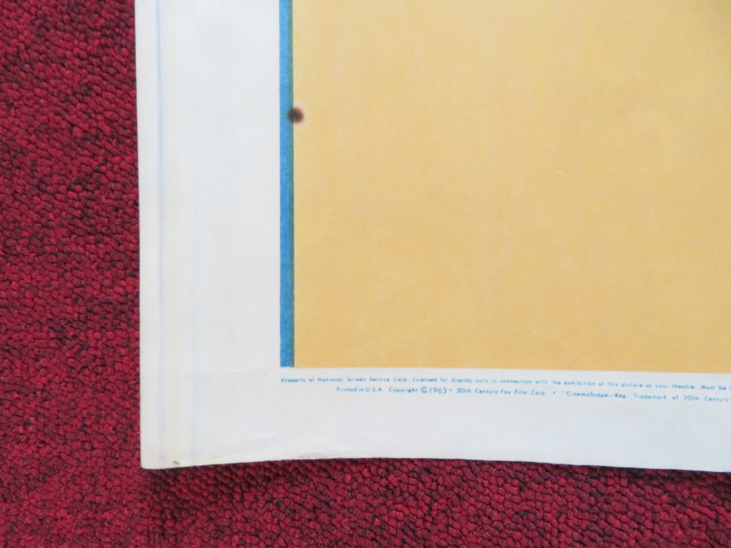 THE STRIPPER US HALF SHEET (22"x 28") POSTER JOANNE WOODWARD RICHARD BEYMER 1963 Rendezvous Cinema Movie posters
