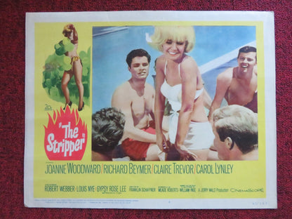 THE STRIPPER US LOBBY CARD FULL SET JOANNE WOODWARD RICHARD BEYMER 1963 Rendezvous Cinema Movie posters