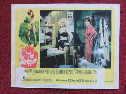 THE STRIPPER US LOBBY CARD FULL SET JOANNE WOODWARD RICHARD BEYMER 1963 Rendezvous Cinema Movie posters