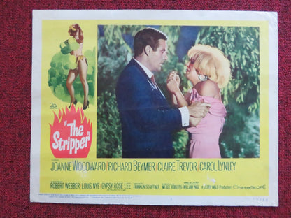 THE STRIPPER US LOBBY CARD FULL SET JOANNE WOODWARD RICHARD BEYMER 1963 Rendezvous Cinema Movie posters