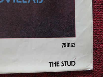 THE STUD FOLDED US ONE SHEET POSTER JOAN COLLINS OLIVER TOBIAS 1979 - Rendezvous Cinema
