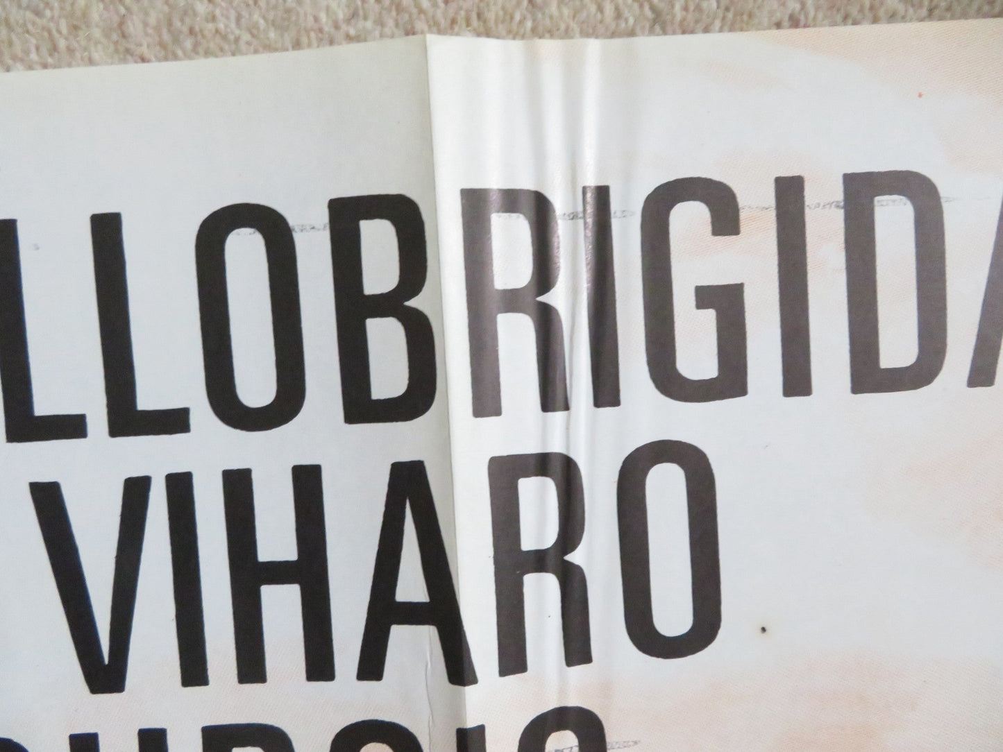 THE STUNTMAN FRENCH GRANDE POSTER GINA LOLLOBRIGIDA ROBERT VIHARO 1968 Rendezvous Cinema Movie posters