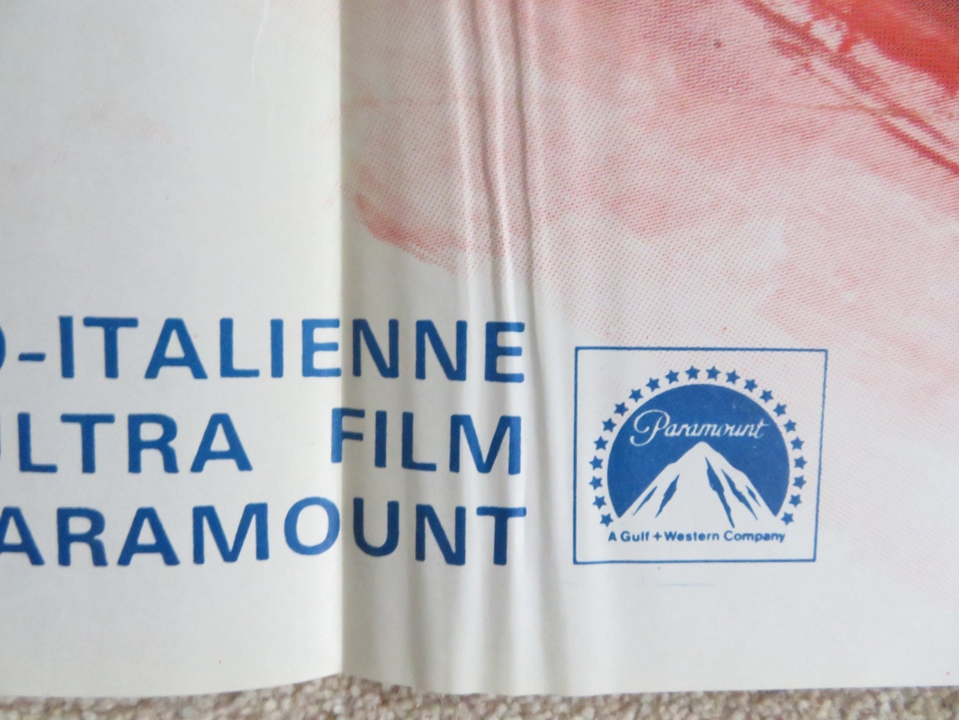 THE STUNTMAN FRENCH GRANDE POSTER GINA LOLLOBRIGIDA ROBERT VIHARO 1968 Rendezvous Cinema Movie posters