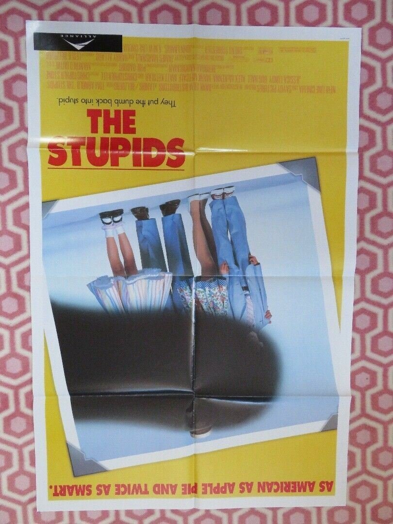 THE STUPIDS US ONE SHEET POSTER TOM ARNOLD JESSICA LUNDY 1996 Movie posters