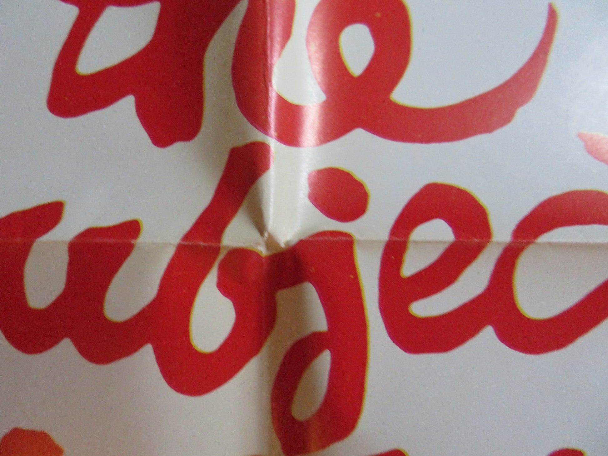 THE SUBJECT WAS ROSES FOLDED US ONE SHEET POSTER PATRICIA NEAL MARTIN SHEEN 1968 Rendezvous Cinema Movie posters