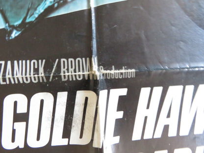 THE SUGARLAND EXPRESS FOLDED US ONE SHEET POSTER SPIELBERG GOLDIE HAWN 1974 Rendezvous Cinema Movie posters