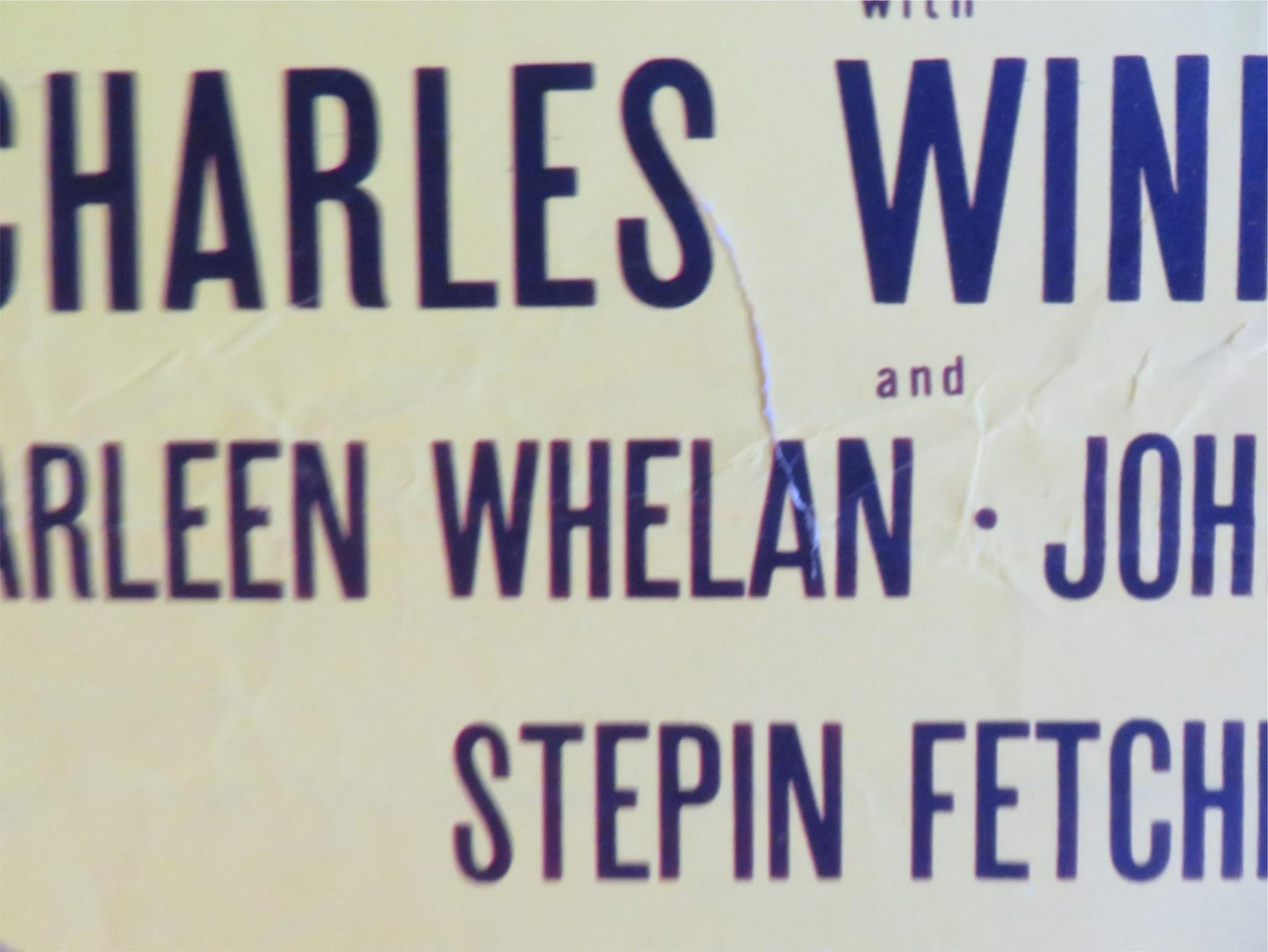 THE SUN SHINES BRIGHT US INSERT (14"x 36") POSTER CHARLES WINNINGER 1953 Rendezvous Cinema Movie posters