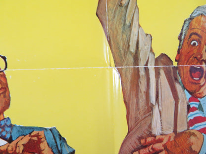 THE SUNSHINE BOYS - STYLE C FOLDED US ONE SHEET POSTER WALTER MATTHAU 1975 Rendezvous Cinema Movie posters