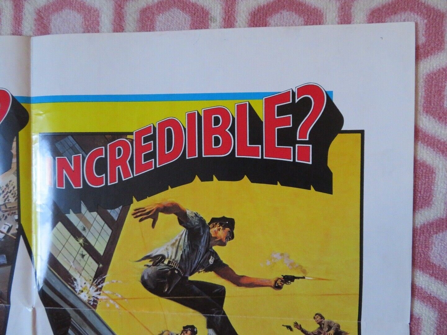 THE SUPER COPS FOLDED US ONE SHEET POSTER RON LEIBMAN DAVID SELBY 1974 Movie posters