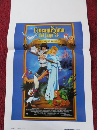 THE SWAN PRINCESS: THE MYSTERY OF ... ITALIAN LOCANDINA (27.5"x13") POSTER 1998 Movie posters