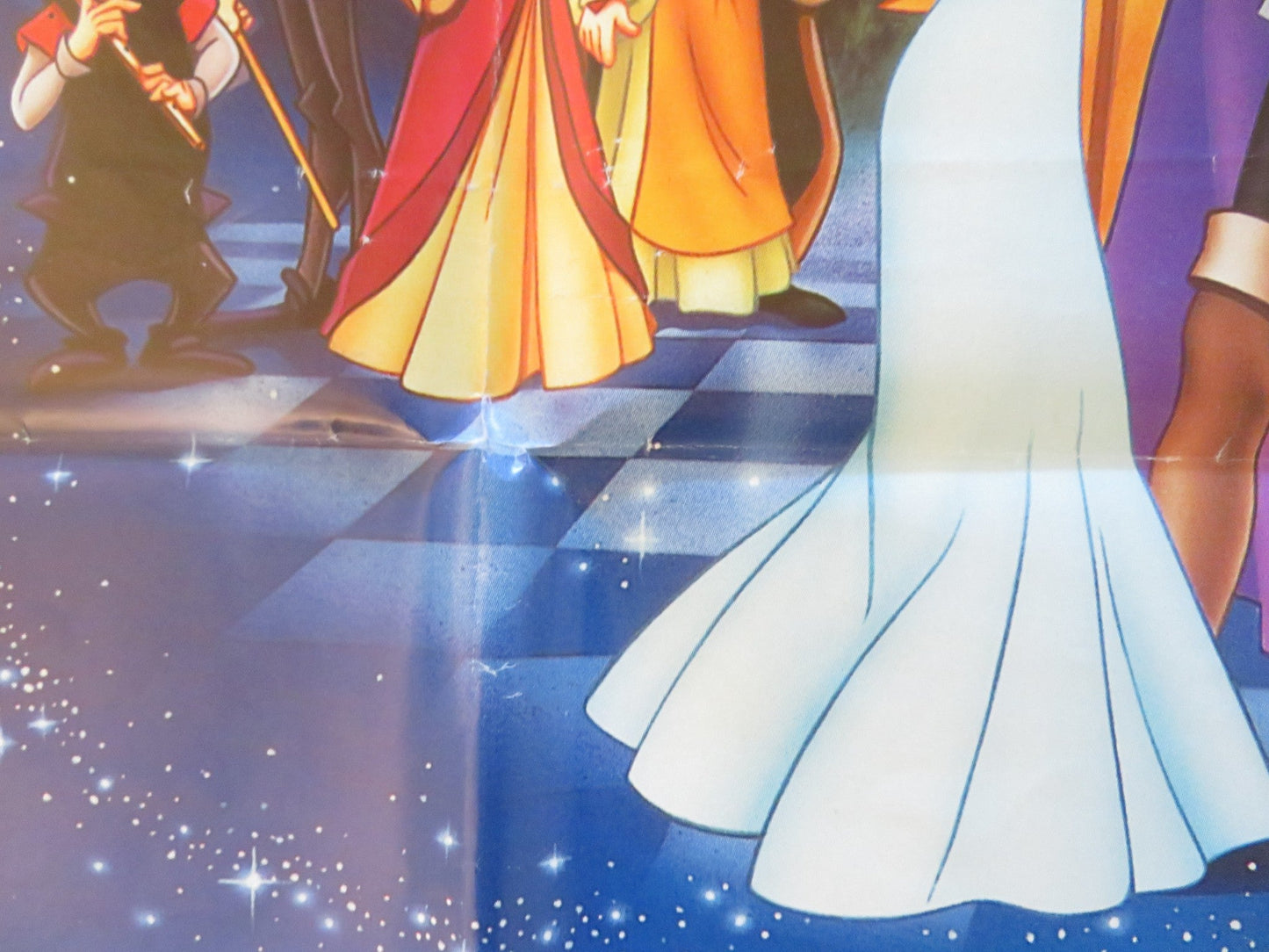 THE SWAN PRINCESS UK QUAD POSTER FOLDED RICHARD JACK PALANCE JOHN CLEESE 1994 Rendezvous Cinema Movie posters