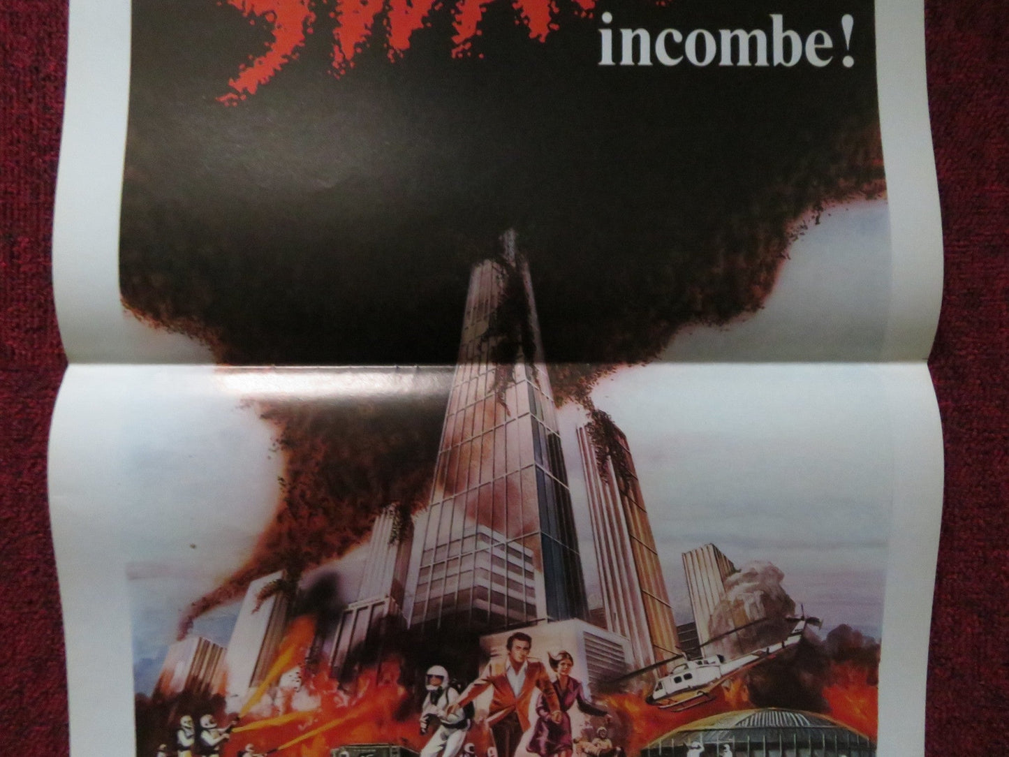 THE SWARM ITALIAN LOCANDINA POSTER MICHAEL CAINE HENRY FONDA 1978 Rendezvous Cinema Movie posters