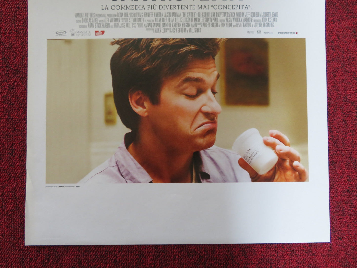 THE SWITCH ITALIAN LOCANDINA POSTER JENNIFER ANISTON JASON BATEMAN 2010 Rendezvous Cinema Movie posters
