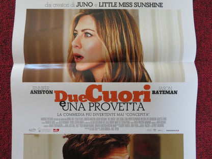 THE SWITCH ITALIAN LOCANDINA POSTER JENNIFER ANISTON JASON BATEMAN 2010 Rendezvous Cinema Movie posters