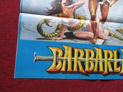 THE SWORD AND THE SORCERER FOLDED TURKISH ONE SHEET POSTER 26" x 39" LEE HORSLEY - Rendezvous Cinema