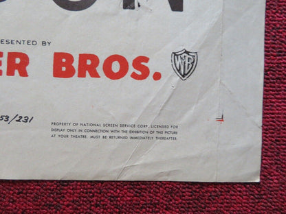 THE SYSTEM FOLDED US ONE SHEET POSTER FRANK LOVEJOY JOAN WELDON 1953 Movie posters