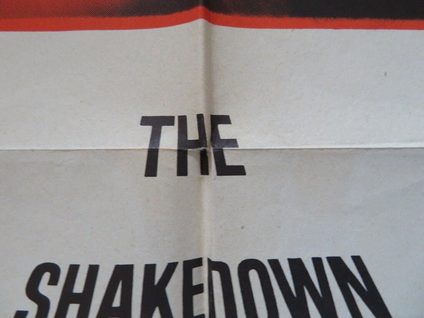 THE SYSTEM FOLDED US ONE SHEET POSTER FRANK LOVEJOY JOAN WELDON 1953 Movie posters