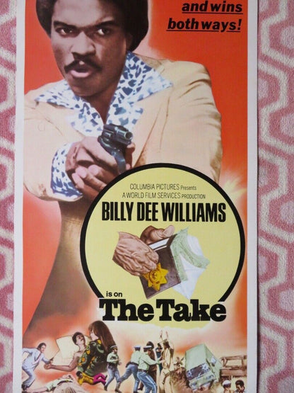 THE TAKE BLAXPLOITATION US INSERT (14"x 36") POSTER BILLY DEE WILLIAMS 1974 - Rendezvous Cinema