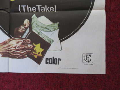 THE TAKE FOLDED SPANISH POSTER BILLY DEE WILLIAMS EDDIE ALBERT 1974 Rendezvous Cinema Movie posters