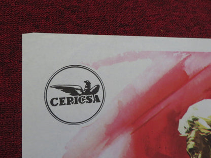 THE TAKE FOLDED SPANISH POSTER BILLY DEE WILLIAMS EDDIE ALBERT 1974 Rendezvous Cinema Movie posters