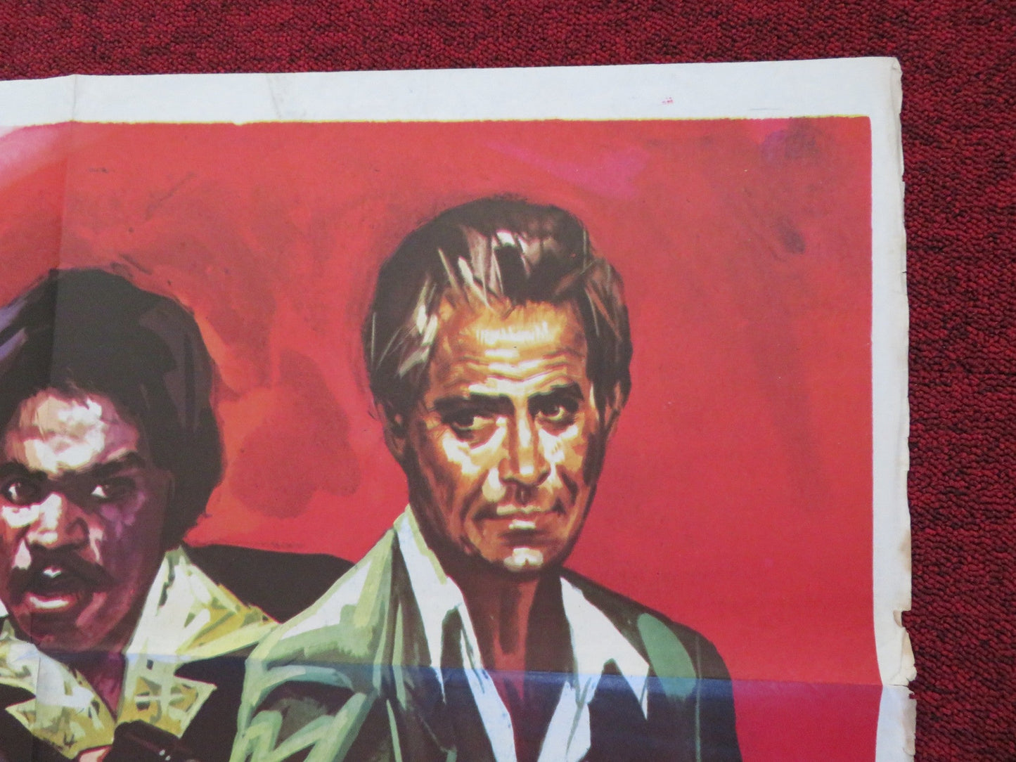 THE TAKE FOLDED SPANISH POSTER BILLY DEE WILLIAMS EDDIE ALBERT 1974 Rendezvous Cinema Movie posters